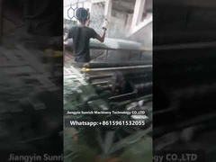 ระบบควบคุมเซอร์โวมอเตอร์ด้วย PLC สำหรับเครื่องห่อขอบกล่องเกเบี้ยนแบบบิดเกลียวคู่