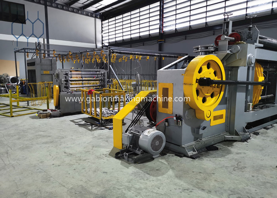 ซื้อ CE PLC Gabion Box Making Machine สําหรับสายเหล็กกระปุก การผลิตออนไลน์