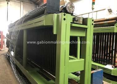 ซื้อ สะพานคู่บิด Gabion เครื่องพีวีซีเคลือบ 22kw สำหรับ 80x100MM ด้วยตาข่ายขนาด การผลิตออนไลน์