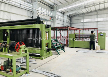 ซื้อ Galionized Gabion Machine ความกว้าง 3300mm กว้าง Hexagonal Wire เครื่องจักร Duty การผลิตออนไลน์