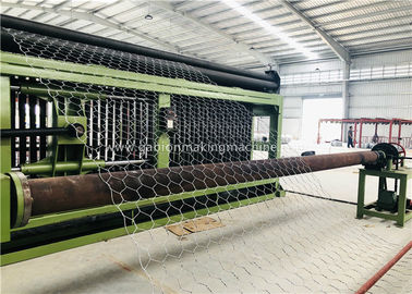 ซื้อ ลวดตาข่ายหกเหลี่ยมเครื่องทอผ้า / เครื่องกล่อง Gabion สำหรับ 2mm - เส้นผ่าศูนย์กลาง 4mm ลวด การผลิตออนไลน์