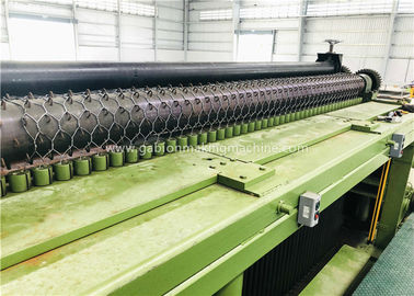ซื้อ 1200mm ความกว้าง Gabion ทำเครื่อง / Gabion ตาข่ายลวดตาข่ายขนาดตาข่าย 22x33mm การผลิตออนไลน์