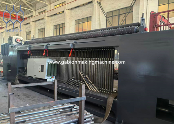 ซื้อ อัตโนมัติ Gabion Mesh สายการผลิตกล่อง Gabion 30-50m / min ผลิตสูง การทํางานเรียบร้อย การผลิตออนไลน์