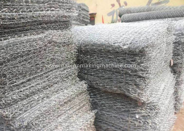 ซื้อ กล่องตาข่ายหกเหลี่ยม Gabion กล่องหุ้มกำแพงการ์เด้นเคลือบด้วยพีวีซีเคลือบป้องกันริมทะเลสาบ การผลิตออนไลน์
