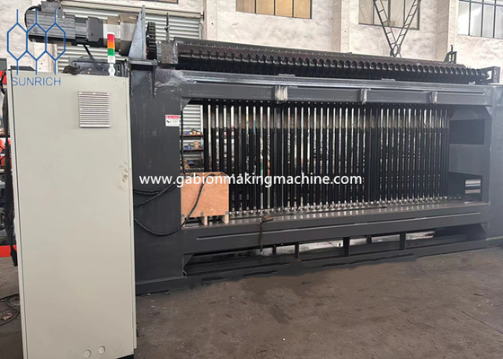 ซื้อ สายการผลิต Mesh Gabion อัตโนมัติเต็มสําหรับการปรับปรุงความมั่นคงของหันขนาดใหญ่และการควบคุมการบด การผลิตออนไลน์