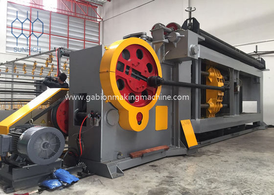 ซื้อ สูงสุด 4.0 มม. Gi ลวด 95x125 มม. Gabion Machine Line พร้อมความกว้างการทอตาข่าย 4500 Mm การผลิตออนไลน์