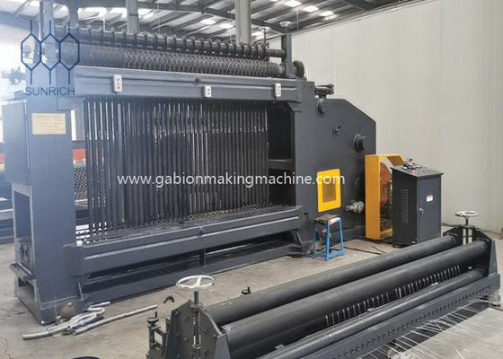 ซื้อ เครื่องตาข่าย Gabion ขนาด 60x70 มม. สำหรับลวดเคลือบพีวีซีที่มีความกว้างทอ 2300 มม การผลิตออนไลน์