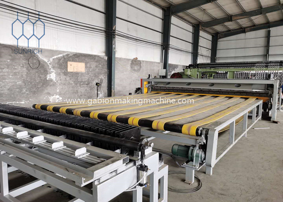 2.7-4.0mm กระปุกหรือ PVC ผิวเคลือบสาย Gabion เครื่องผลิต Gabion เครื่อง 30kW