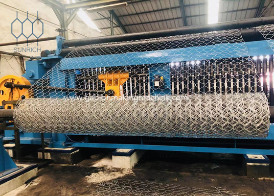 ระบบควบคุมอัตโนมัติ Gabion เครื่องด้วยความเร็ว 225m / h