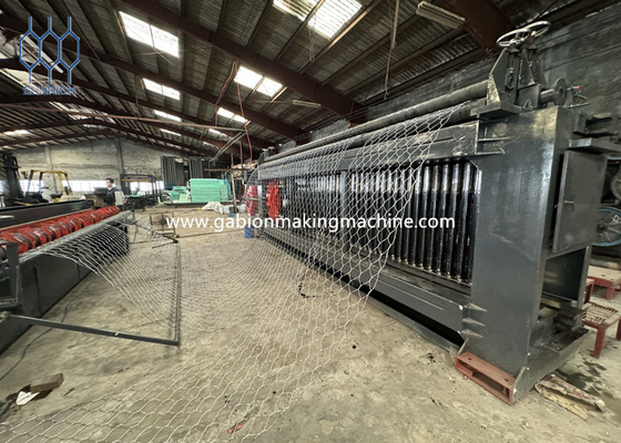 30KW สายเหล็กแรงงานหนัก Gabion เครื่องผสม