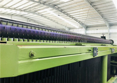 PLC เครื่องควบคุมอัตโนมัติแบบ Gabion Box ขนาด 30kw สำหรับขนาดตาข่าย 120X150mm