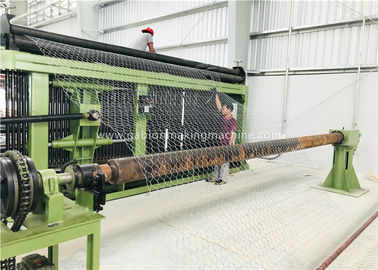 ประเภทแนวนอน Gabion Box Machine สามบิดวิ่งเรียบสำหรับกรงไก่