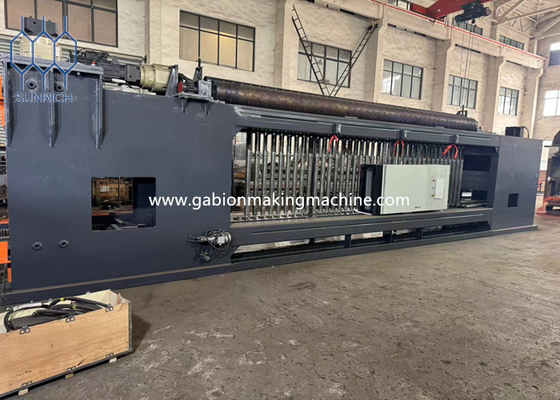 22KW/30KW พลังงานรวม Gabion Box Machine 30 หลุม / นาที ความเร็วการผลิตสําหรับการผลิตอย่างรวดเร็วและการผลิต
